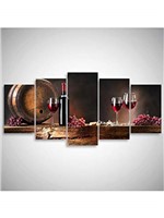 Ficha técnica e caractérísticas do produto Quadro Decorativo Taças de Vinho 60 X 125 Cm