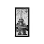 Ficha técnica e caractérísticas do produto Quadro em Madeira com Vidro Cidades Torre Eiffel 27x54cm