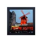 Ficha técnica e caractérísticas do produto Quadro em Madeira com Vidro Moulin Rouge 27x27cm
