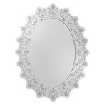 Ficha técnica e caractérísticas do produto Quadro Espelho Decorativo Veneziano Amb Sala Quarto 38.95