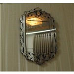 Ficha técnica e caractérísticas do produto Quadro Espelho Decorativo Veneziano Ambiente Sala 60x92 38.83 Per