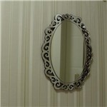 Ficha técnica e caractérísticas do produto Quadro Espelho Decorativo Veneziano Ambiente Sala Quarto 38.04