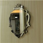 Ficha técnica e caractérísticas do produto Quadro Espelho Decorativo Veneziano Ambiente Sala Quarto 38.67