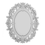 Ficha técnica e caractérísticas do produto Quadro Espelho Decorativo Veneziano Ambiente Sala Quarto 82