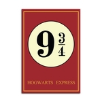 Ficha técnica e caractérísticas do produto Quadro Harry Potter - Plataforma 9 ¾