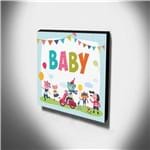 Ficha técnica e caractérísticas do produto Quadro Infantil Baby Canvas 30x30cm-inf97