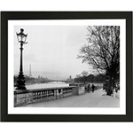 Quadro Paris Ponte S/ Vidro 27x33x1cm - Kapos