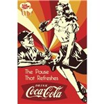 Ficha técnica e caractérísticas do produto Quadro Retrô Drink Coca Cola