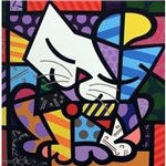 Ficha técnica e caractérísticas do produto Quadro Romero Britto - Cat 80X70