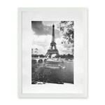 Ficha técnica e caractérísticas do produto Quadro Torre Eiffel Kapos Branco 43x33cm - Branco