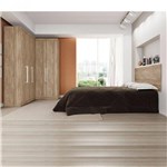 Ficha técnica e caractérísticas do produto Quarto Modulado Casal Módena 4 Peças Composição 11 Nogal Demóbile - Demobile