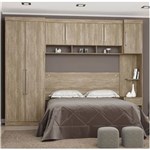 Ficha técnica e caractérísticas do produto Quarto Modulado Casal Módena 4 Peças Composição 4 Demóbile - MARROM CHOCOLATE