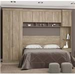 Ficha técnica e caractérísticas do produto Quarto Modulado Casal Módena 4 Peças Composição 4 Demóbile