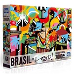 Ficha técnica e caractérísticas do produto Quebra Cabeca 2000 Pecas Brasil por Lobo Toyster
