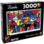 Ficha técnica e caractérísticas do produto Quebra-cabeça 3000 Peças Romero Britto Latim Grammy 2961 - Grow