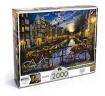 Ficha técnica e caractérísticas do produto Quebra-Cabeça 2000 Peças - Verão em Amsterdã - GROW