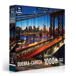 Ficha técnica e caractérísticas do produto Quebra-Cabeça 1000 Peças - Paisagens Noturnas - Ponte de Manhattan Game Office 2308