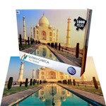 Ficha técnica e caractérísticas do produto Quebra Cabeça 1000 Peças Taj Mahal na India - Puzzle Pais Filhos