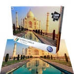 Ficha técnica e caractérísticas do produto Quebra Cabeça 1000 Peças Taj Mahal na India - Puzzle Pais & Filhos