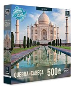 Ficha técnica e caractérísticas do produto Quebra Cabeça 500 Peças Maravilhas Mundo Moderno Taj Mahal - Toyster