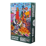 Ficha técnica e caractérísticas do produto Quebra Cabeça 500 Peças Postais Brasil Festa Típicas Toyster