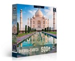 Ficha técnica e caractérísticas do produto Quebra Cabeça 500 Peças Taj Mahal Maravilhas do Mundo Moderno Toyster