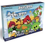 Ficha técnica e caractérísticas do produto Quebra Cabeça 60 Peças Angry Birds - Grow