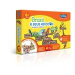 Ficha técnica e caractérísticas do produto Quebra Cabeça 82 Peças Brasil e Seus Estados - Toyster