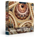 Ficha técnica e caractérísticas do produto Quebra-cabeça Arte Sacra Afresco 500 peças