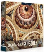 Ficha técnica e caractérísticas do produto Quebra Cabeça Arte Sacra Afrescos 500 Peças 002423A - Toyster