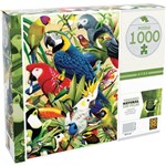 Ficha técnica e caractérísticas do produto Quebra Cabeça Aves - 1000 Peças - Grow