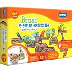 Ficha técnica e caractérísticas do produto Quebra Cabeça Brasil e Seus Estados - Toyster