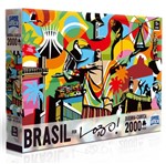 Ficha técnica e caractérísticas do produto Quebra Cabeça Brasil por Lobo 2000 Peças Toyster
