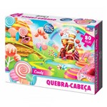 Ficha técnica e caractérísticas do produto Quebra Cabeça Candy - 80 Peças - Pais e Filhos