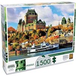 Quebra-cabeça (cartonado) Quebec 1500 Pecas Grow