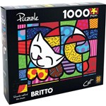 Ficha técnica e caractérísticas do produto Quebra Cabeça Cat Romero Britto 1000 Peças - Grow