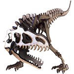 Ficha técnica e caractérísticas do produto Quebra-Cabeça 3D Dinossauro Alossauro - Cia Laser