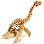 Ficha técnica e caractérísticas do produto Quebra Cabeça 3D Dinossauro Plesiosauria 50 Peças