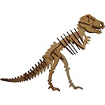 Quebra-Cabeça 3D Dinossauro T-Rex - Cia Laser