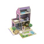 Ficha técnica e caractérísticas do produto Quebra Cabeça 3D Xalingo Little House Verão 50 Pçs Madeira