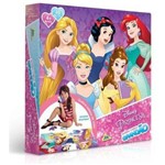 Quebra-cabeça Grandão 48 Peças Grandes - Princesas Disney