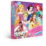 Ficha técnica e caractérísticas do produto Quebra Cabeça Grandão Princesas 48 Peças - Toyster - Kanui