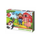 Ficha técnica e caractérísticas do produto Quebra-cabeça Little Farm 24 Peças - Pais & Filhos