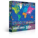Ficha técnica e caractérísticas do produto Quebra Cabeça Mapas do Mundo 500 Peças 2443 - Toyster
