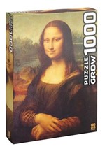 Ficha técnica e caractérísticas do produto Monalisa Leonardo da Vinci Quebra Cabeça Grow 1000 Peças