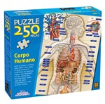 Ficha técnica e caractérísticas do produto Quebra Cabeça o Corpo Humano Puzzle 250 Peças Grow 02443