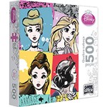 Ficha técnica e caractérísticas do produto Quebra-Cabeça Princesas Disney 500 Peças - Game Office