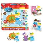 Ficha técnica e caractérísticas do produto Quebra-Cabeça - Progressivo - Cinderela - Madeira - 30 Peças - Nig