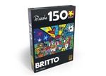Ficha técnica e caractérísticas do produto Quebra-Cabeça Puzzle 150 Peças - Romero Britto - Mias Garden - Grow