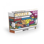 Ficha técnica e caractérísticas do produto Quebra Cabeça Puzzle 500 Pçs Panorama Romero Britto - The Hug - Grow